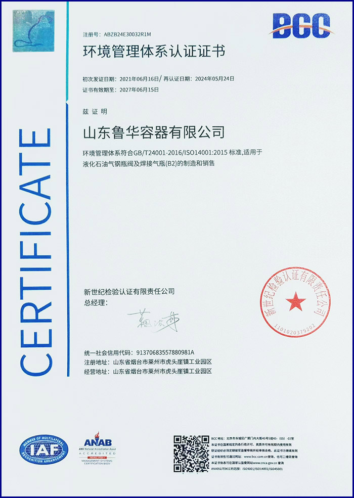 ISO Environmental Management System Certification